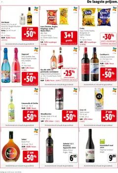Colruyt folder / publicité - Voorbeeld van een folder van Colruyt, geldig van 22.04.2026 | Pagina: 4 | Producten: Bourbon, Gin, Chips, Fruit