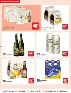 Auchan - Prix bas qui font du bien - Voorbeeld van een folder van Auchan, geldig van 13.01.2026 | Pagina: 4 | Producten: Bier, La