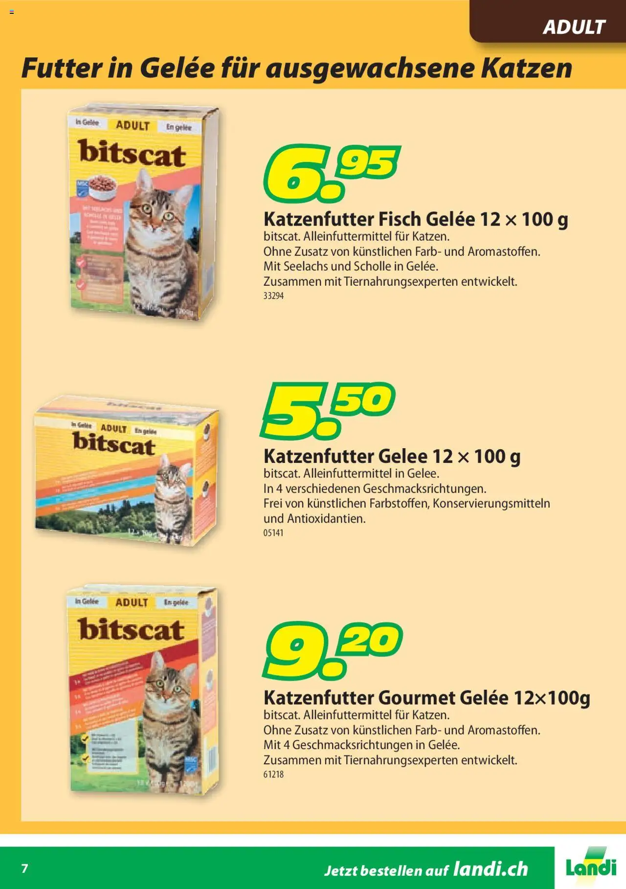 Landi Aktionen bitscat ab 02.01.2025 | Seite: 7 | Produkte: Fisch