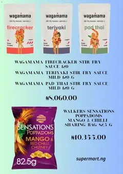Offer preview "Supermart Catalogue" | Page: 5 | Products: Chilli, Mango, Sauce, Bag