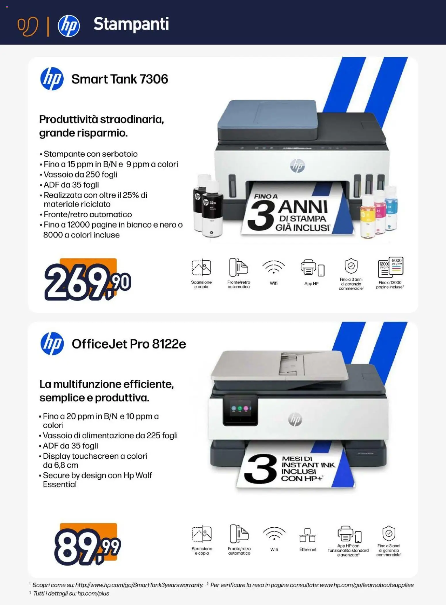 Volantino Unieuro del 16.02.2026 | Pagina: 24 | Prodotti: Stampante, Stampa, Vassoio