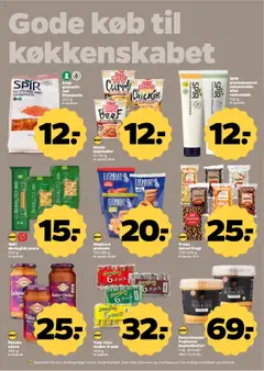 Netto Tilbudsavis gyldig fra 16.08.2025 | Side: 18 | Produkter: Nudler, Pasta, Kopnudler, Peanutbutter