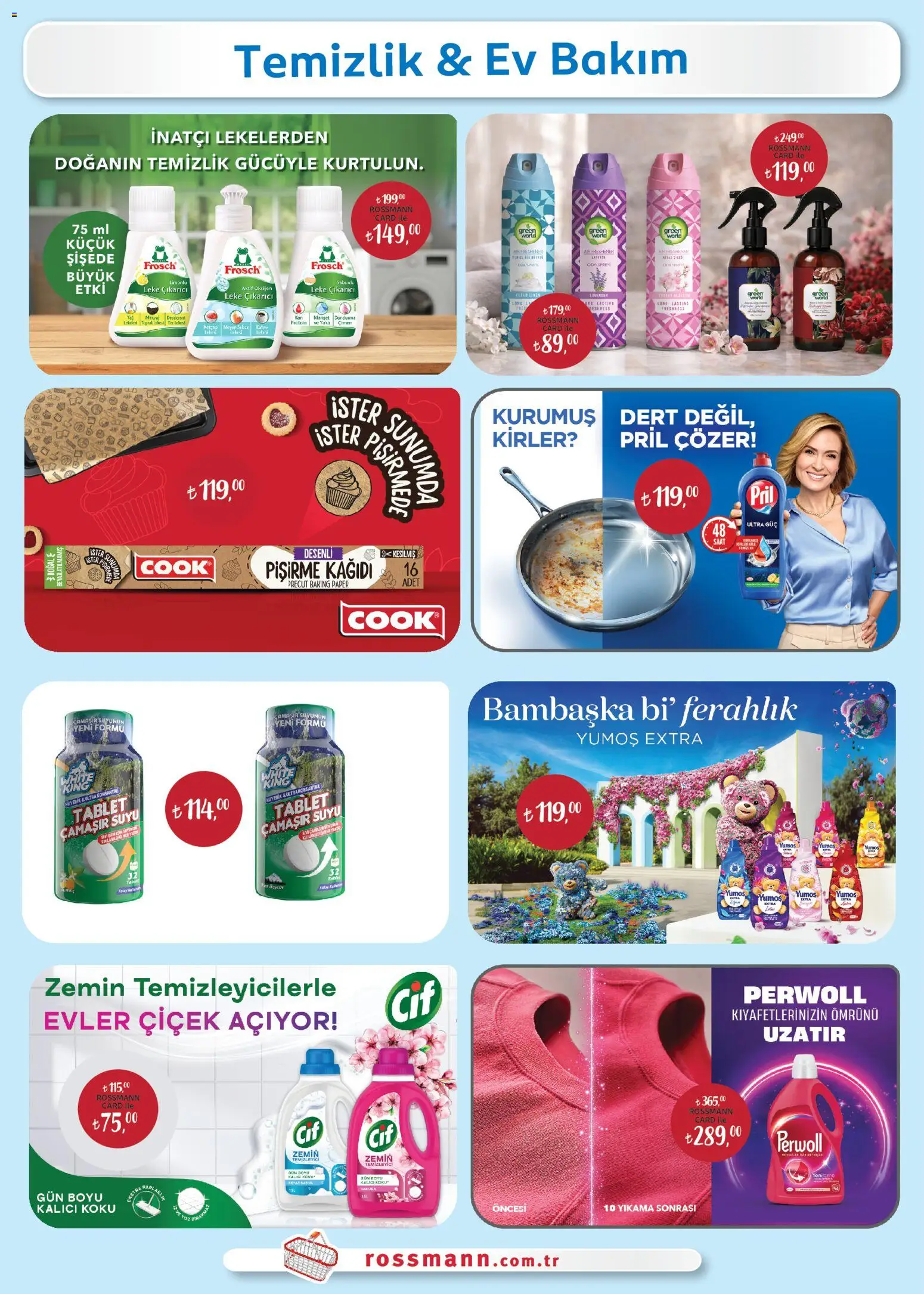Rossmann Ocak Ev & Yaşam Kataloğu - 02.01.2026 tarihinden itibaren geçerlidir | Sayfa: 9 | Ürünler: Leke çıkarıcı, Makyaj, Meyve, Tablet