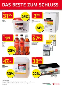 Prodega Aktionen ab 15.12.2025 gültig | Seite: 40 | Produkte: Coca Cola, Box, Geschirrspülmittel, Mayonnaise