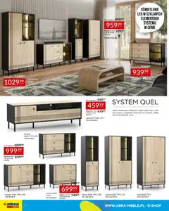 Pogląd oferty "Abra meble Gazetka" - ważna od 09.01.2026 | Strona: 8 | Produkty: Szafa, Komoda, szafka RTV, Witryna