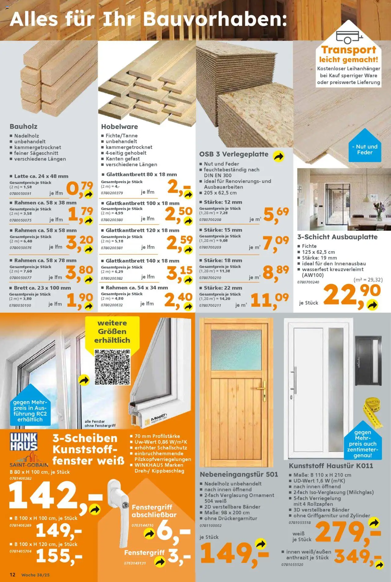 Globus Baumarkt Prospekt Dietzenbach – gültig ab 15.09.2025 | Seite: 12