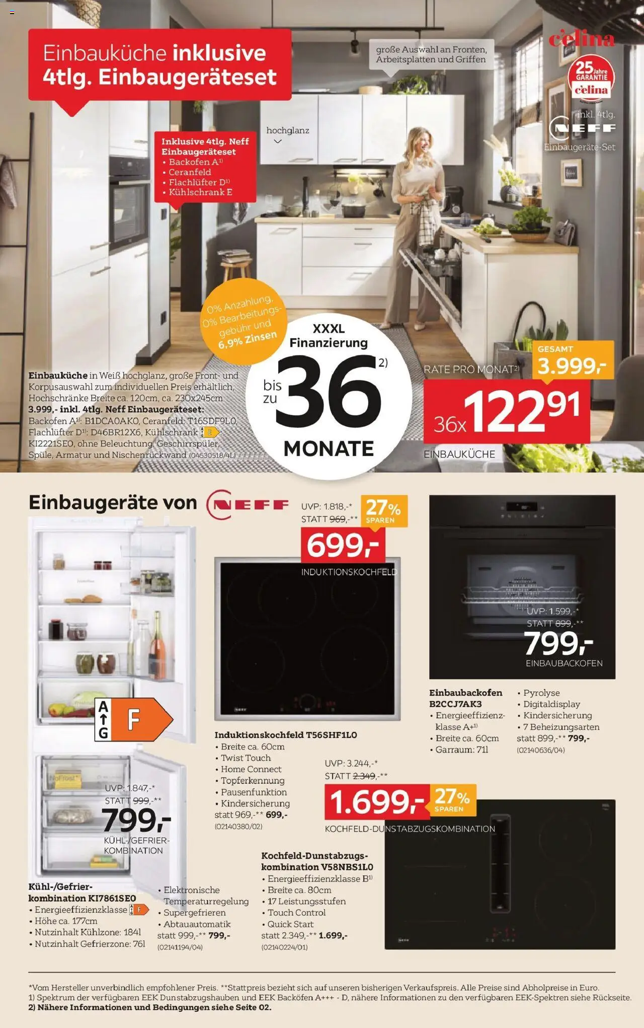 XXXLutz  Küchen Nolte gültig ab 29.07.2025 | Seite: 6 | Produkte: Kühlschrank