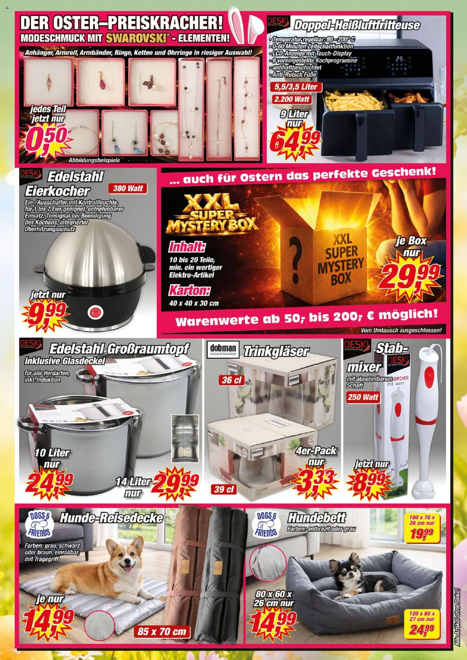 Posten Börse Prospekt – gültig ab 28.03.2026 | Seite: 7 | Produkte: Mixer, Eier, Box, Eierkocher