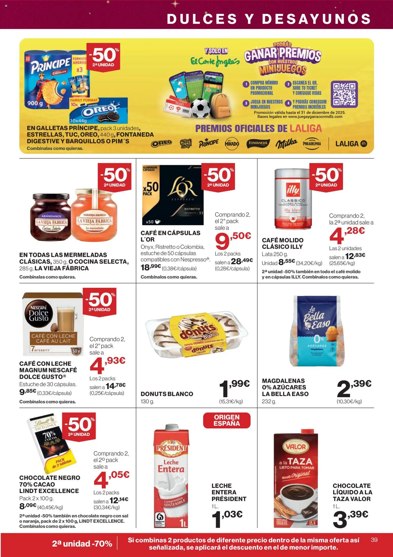 Supercor Canarias │ válido desde el 18.12.2025 | Página: 39 | Productos: Café molido, Café en cápsulas, Magdalenas, Φρυγανιές σικάλεως