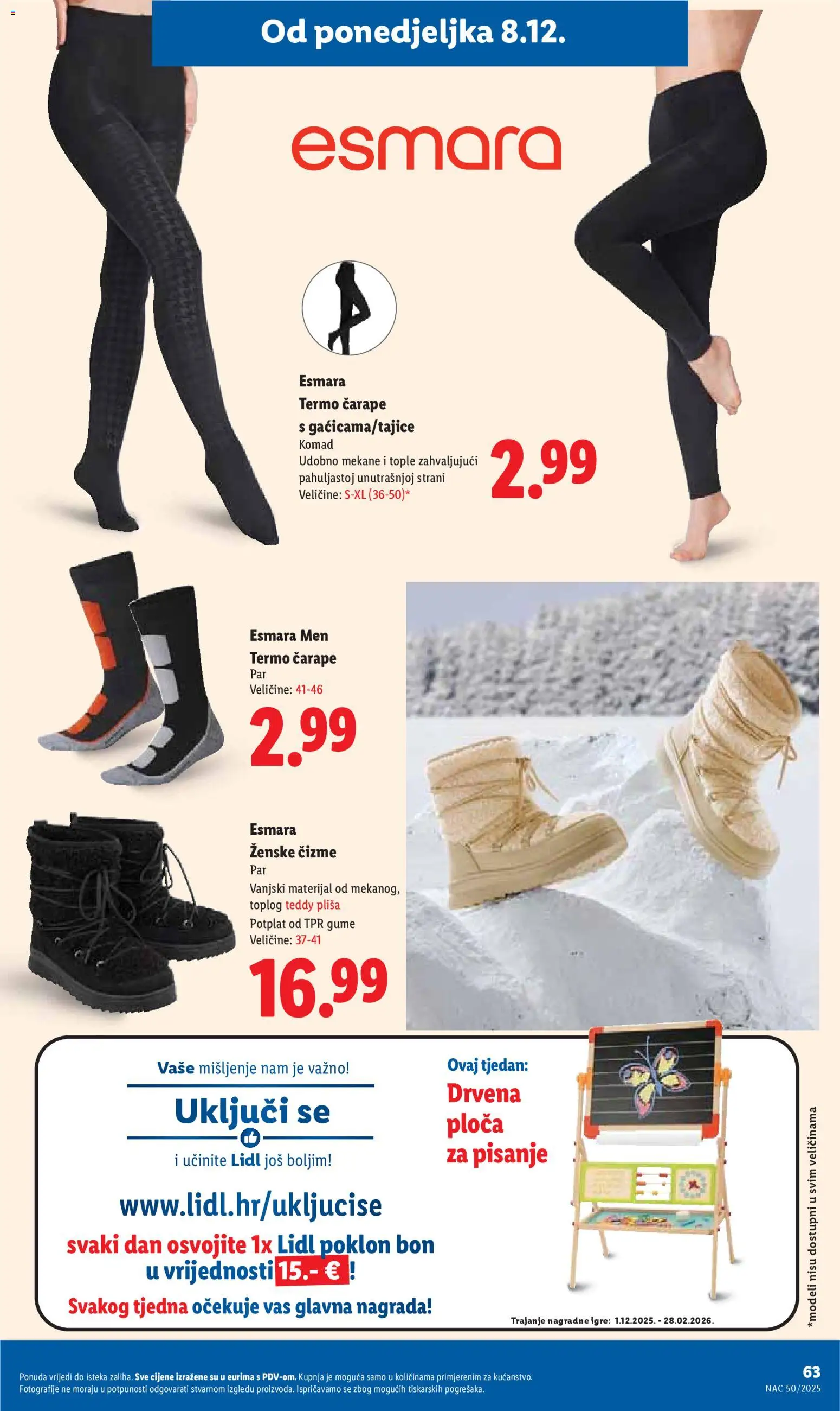 Lidl katalog | vrijedi od 08.12.2025 | Stranica: 63