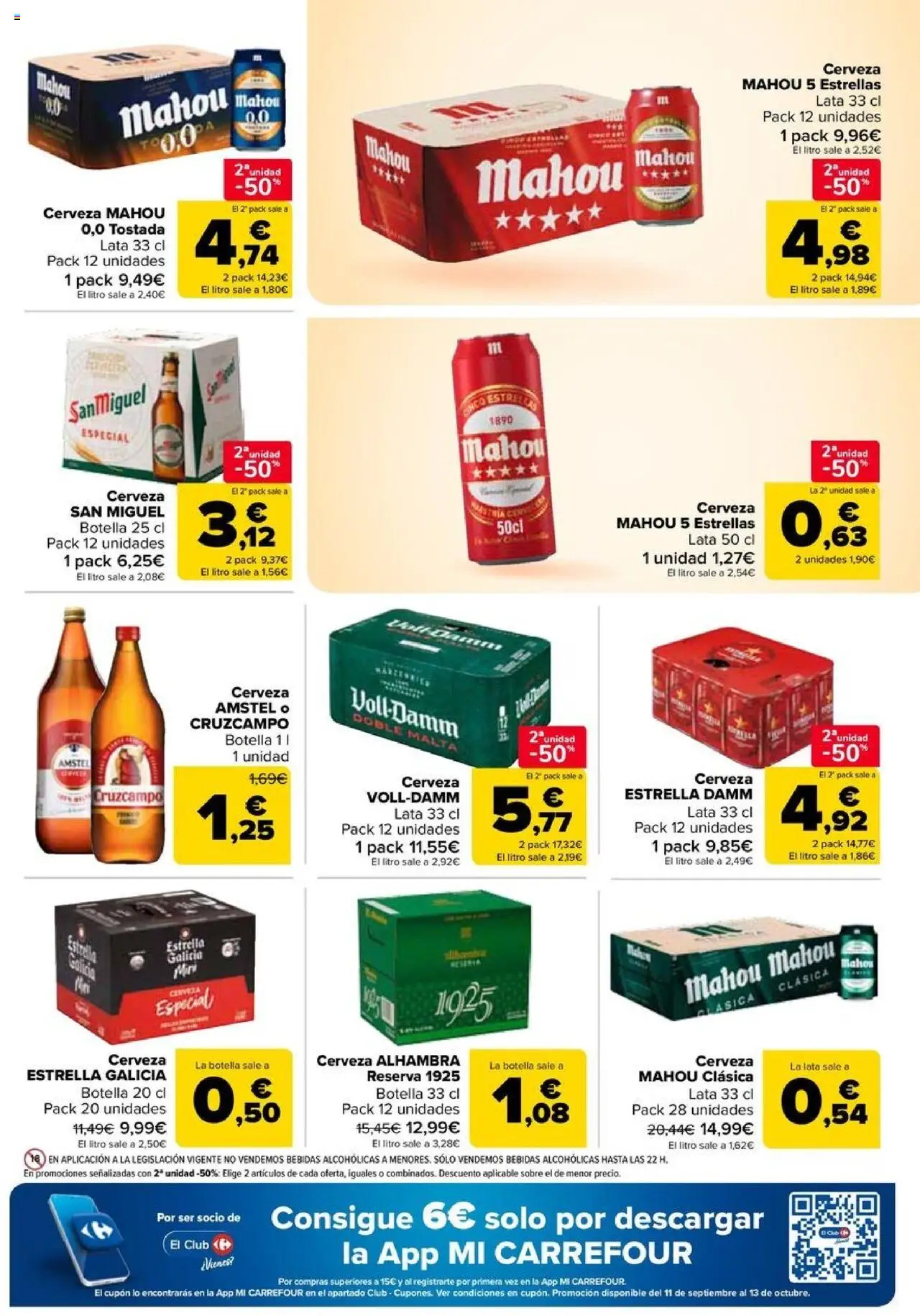 Carrefour folleto │ válido desde el 11.09.2025 | Página: 41 | Productos: Cerveza