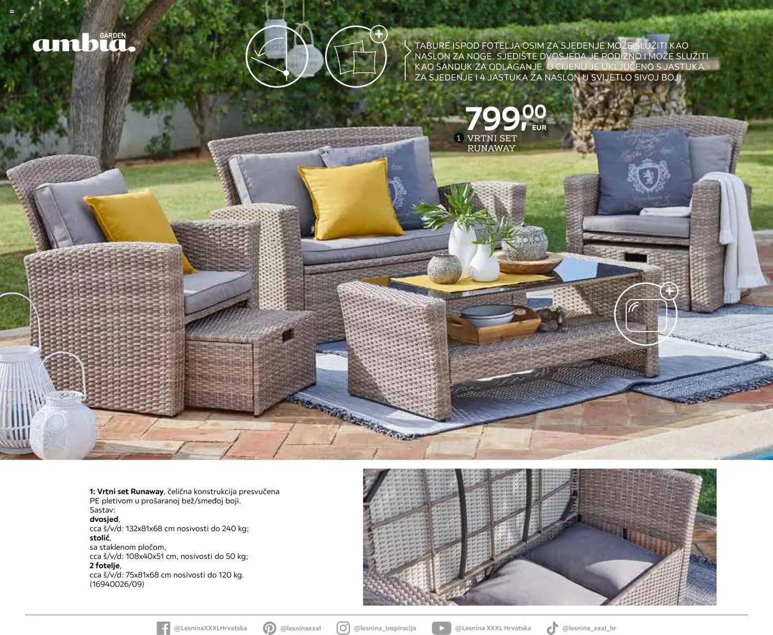 Lesnina katalog | vrijedi od 06.02.2026 | Stranica: 40 | Proizvodi: Fotelja, Tabure