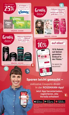 Rossmann App-Angebote ab 02.03.2026 gültig | Seite: 2 | Produkte: Huawei, Rasierer, Spülung, Haarfarbe