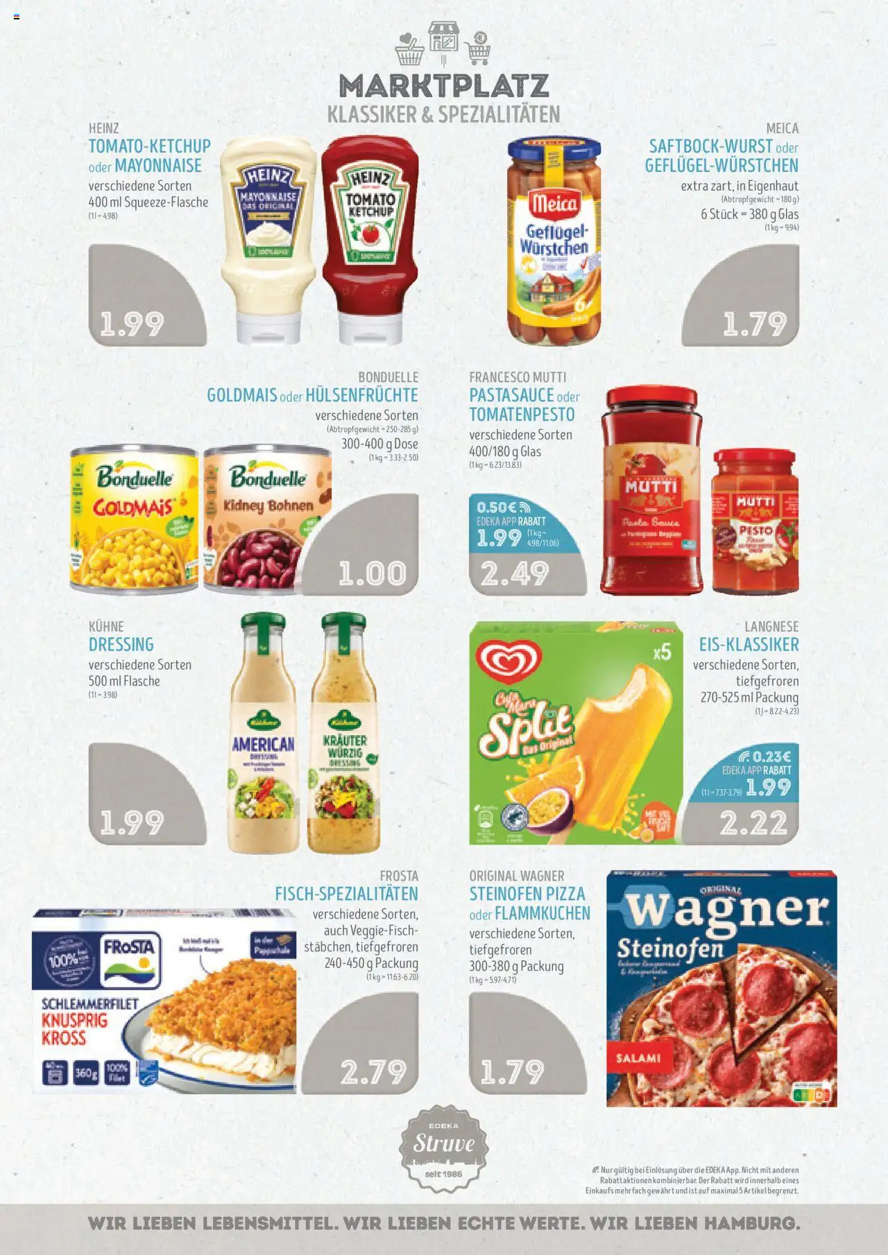 Edeka Struve Prospekt 	 - gültig ab dem 21.07.2025 | Seite: 9 | Produkte: Meica, Mayonnaise, Salami, Ketchup