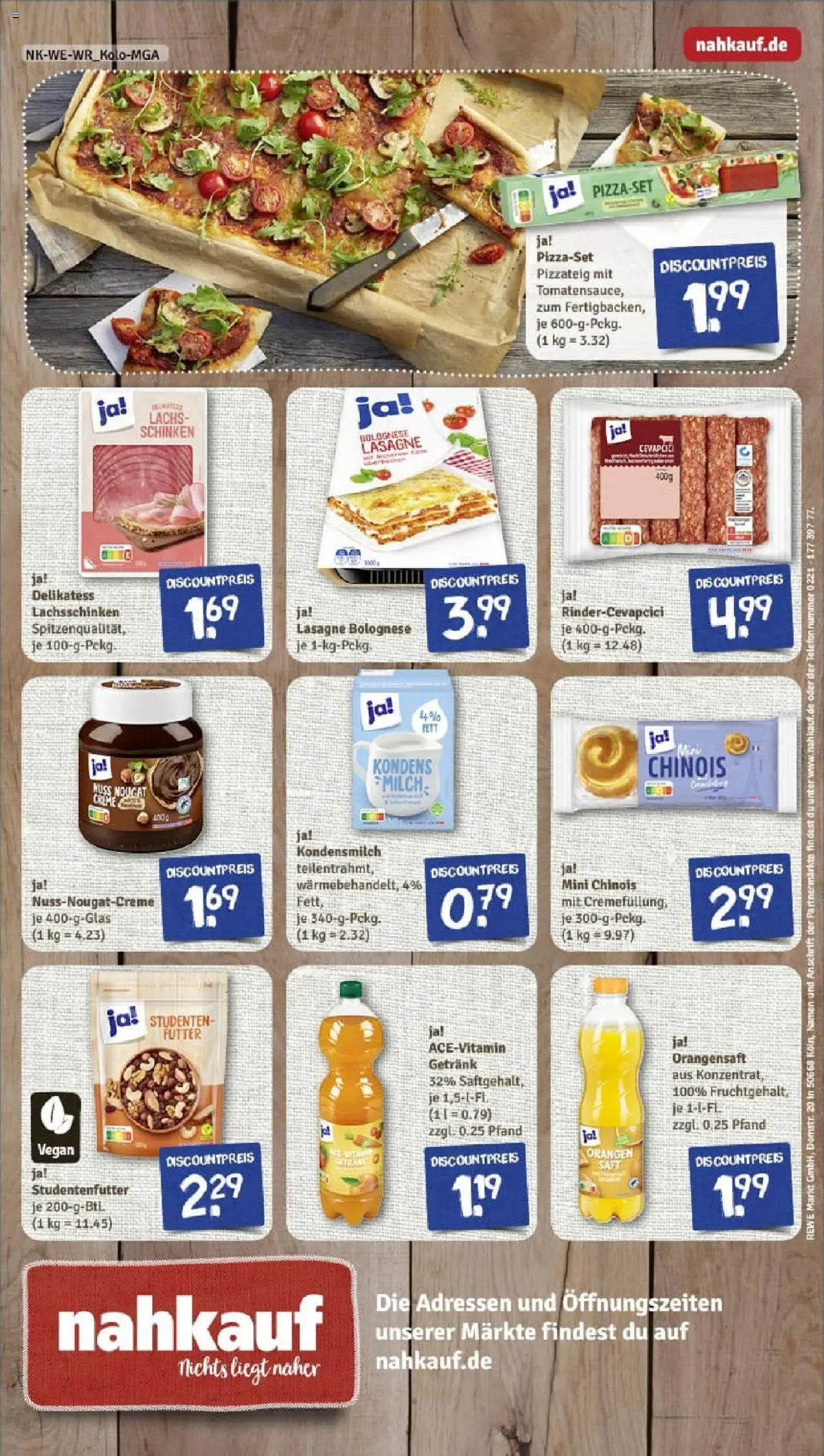 Rewe prospekt Wuppertal / Barmen	 – gültig ab 13.10.2025 | Seite: 8 | Produkte: Milch, Cevapcici, Orangen, Orangensaft