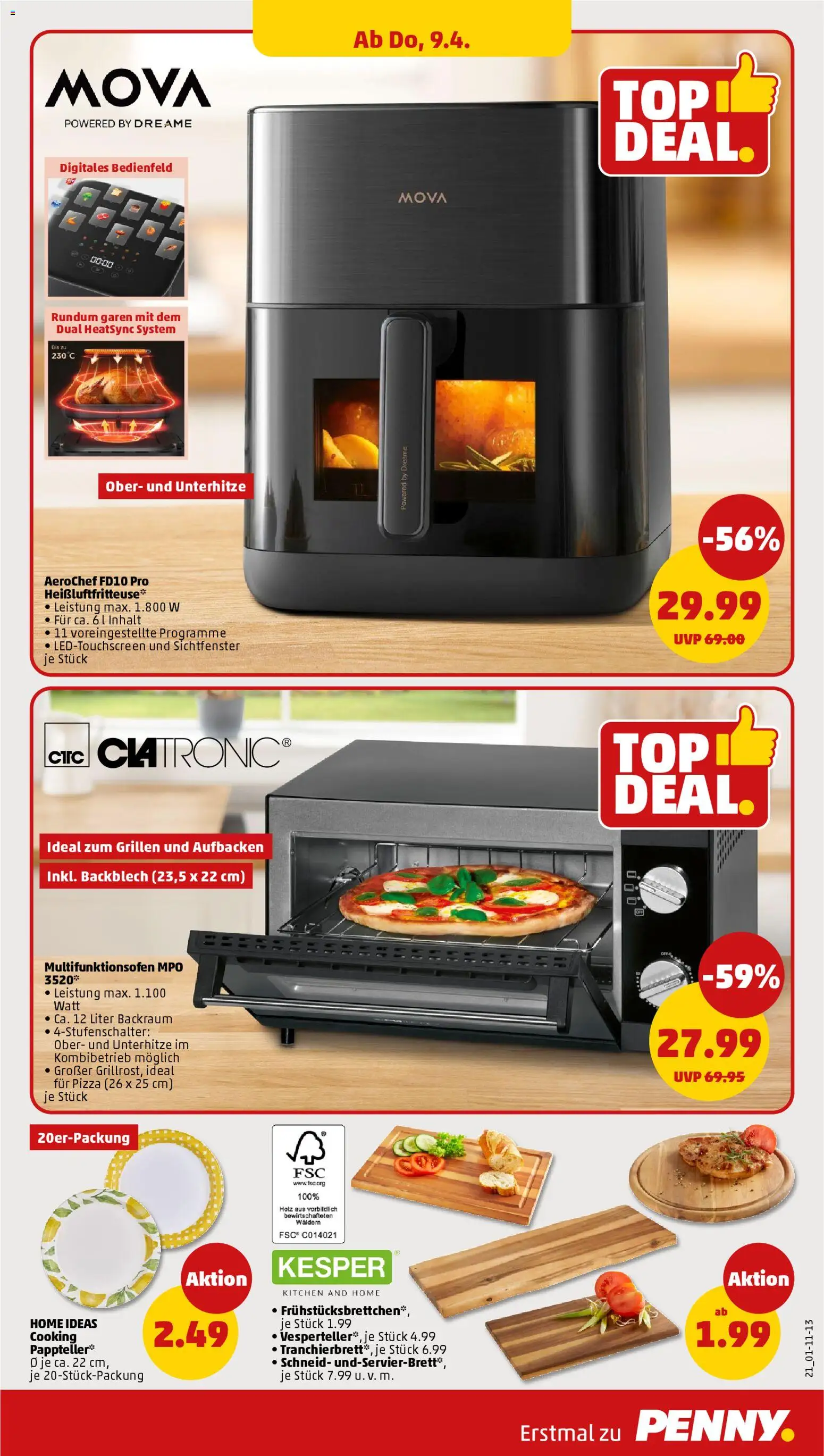 Penny Prospekt 	 – gültig ab 07.04.2026 | Seite: 21 | Produkte: Pizza