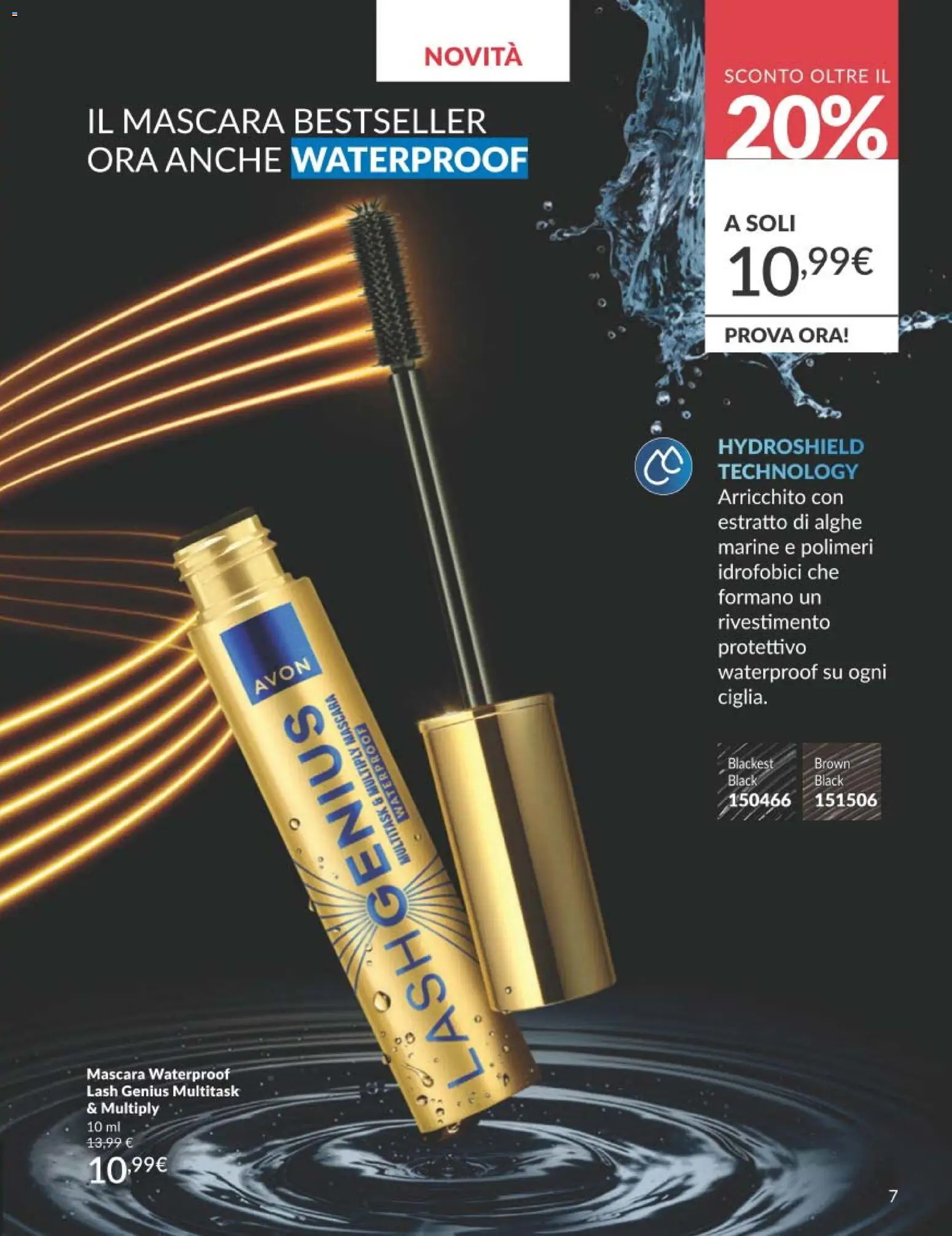 Volantino Avon del 01.04.2026 | Pagina: 7 | Prodotti: Mascara