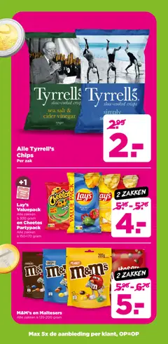 Tyrrell's Chips, Alle Tyrrell's Chips Per zak - Voorbeeld van een folder van Plus, geldig van 03.12.2025 | Pagina: 18