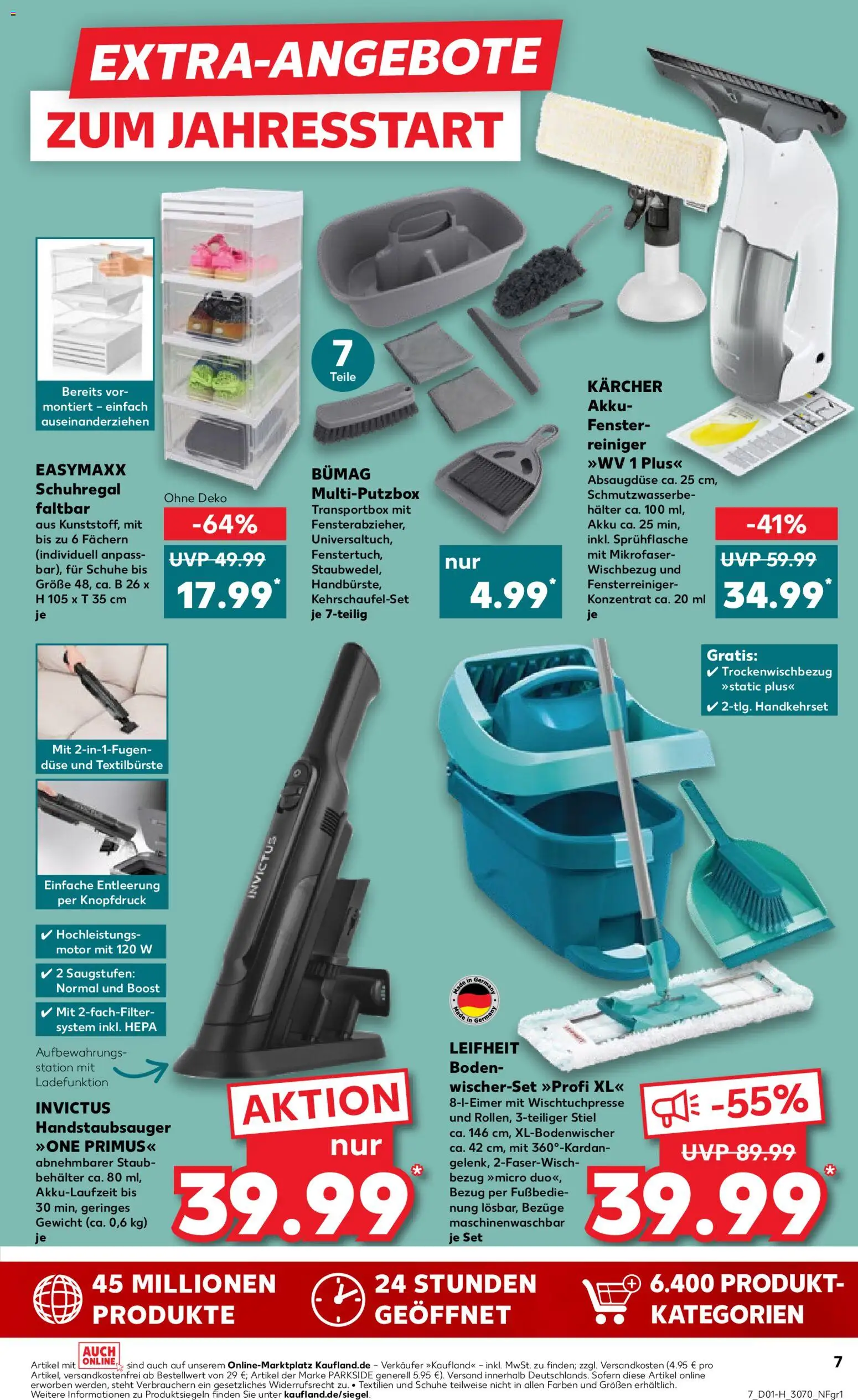 Kaufland prospekt Leipzig	 – gültig ab 02.01.2026 | Seite: 7 | Produkte: Gewicht, Schuhregal