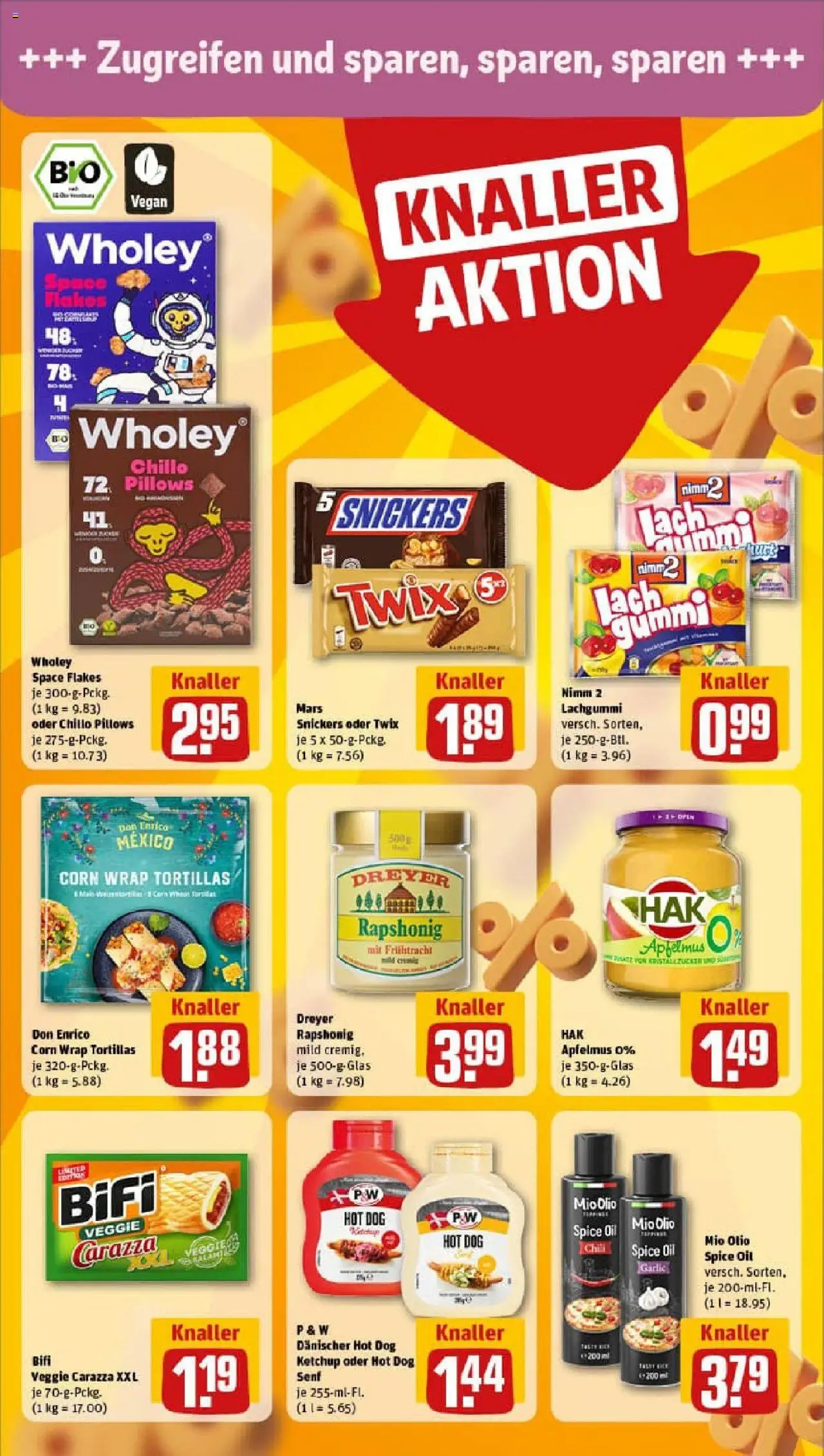 Rewe prospekt Hannover	 - gültig ab dem 22.06.2025 | Seite: 16 | Produkte: Bifi, Mars, Twix, Chili
