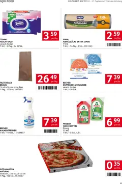 Transgourmet Flugblatt gültig ab 22.09.2025 | Seite: 23 | Produkte: Grapefruit, Pizza, Waschmittel