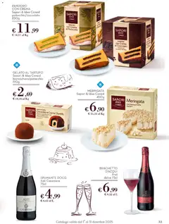 Anteprima del volantino GELATO AL TARTUFO Sapori & Idee Conad bianco/nero/pistacchio, Ice cream truffle bianco/nero/pistacchio, 190g valido a partire dal 01.12.2025 | Pagina: 33