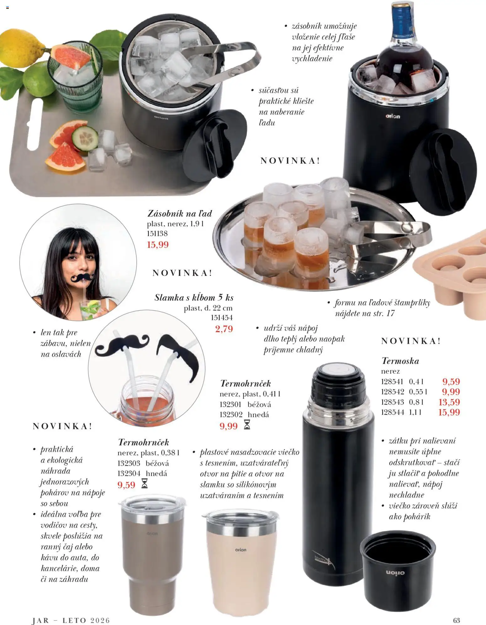 Nové Orion akcie – leták je platný od 09.03.2026 | Strana: 63 | Produkty: Čaj, Jar