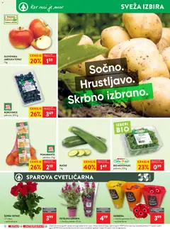 Spar katalog akcije – veljaven od 18.03.2026 | Stran: 12 | Izdelki: Šopek, Jabolka, Pomarance, Borovnice