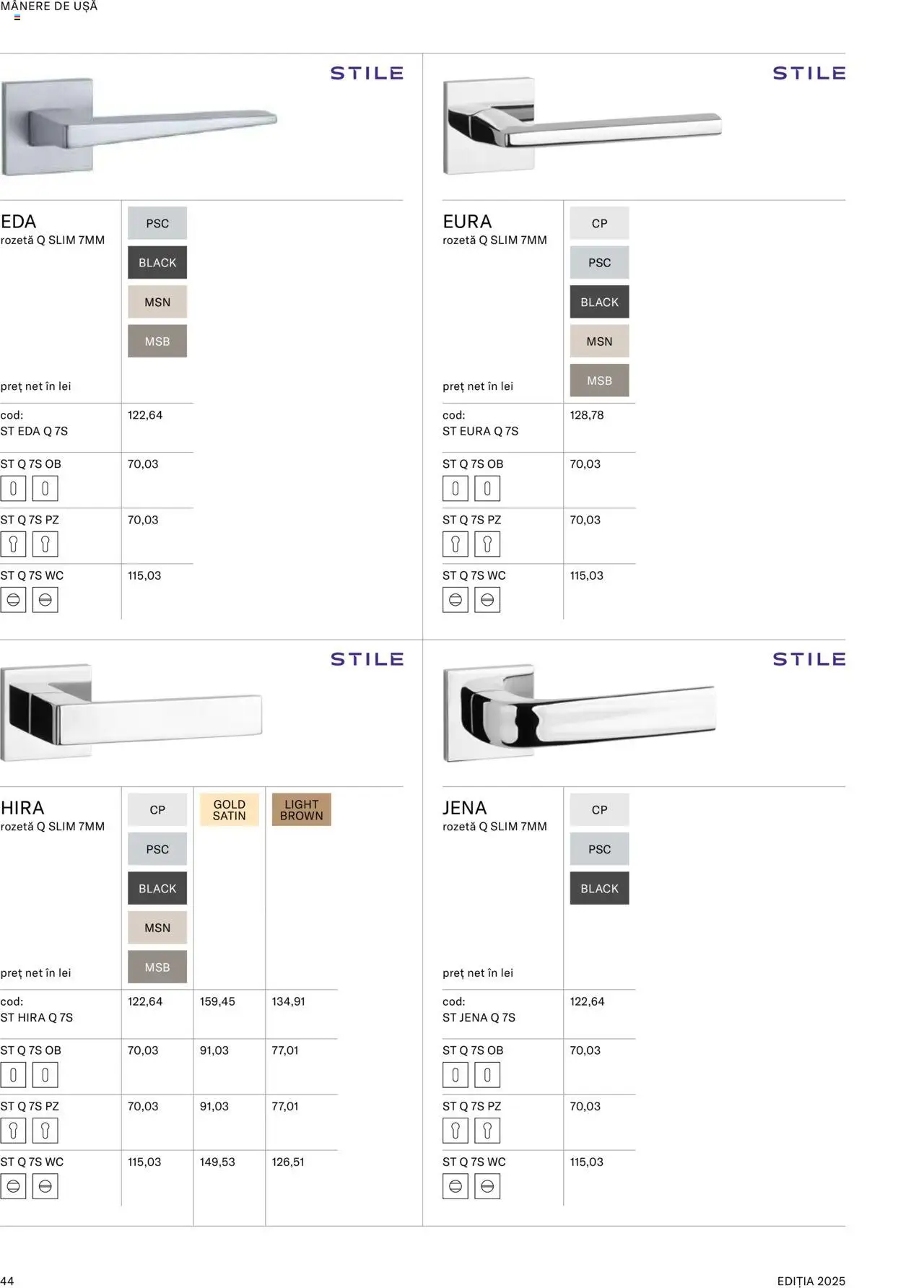 Noul catalog Proges – valabil de la 08.09.2025 | Pagină: 46 | Produse: Ușă