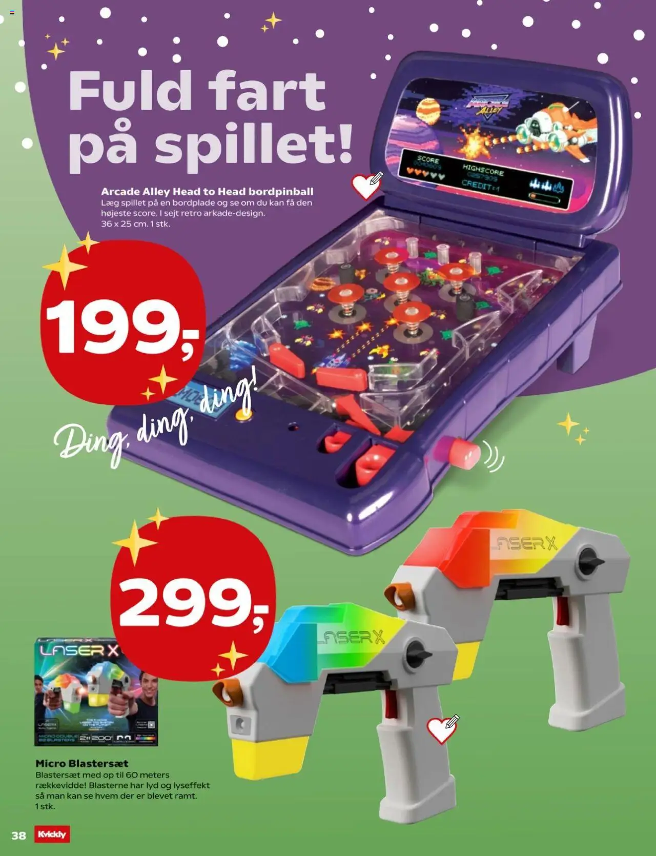 Kvickly tilbudsavis – gyldig fra 10.10.2025 | Side: 38 | Produkter: Lyd
