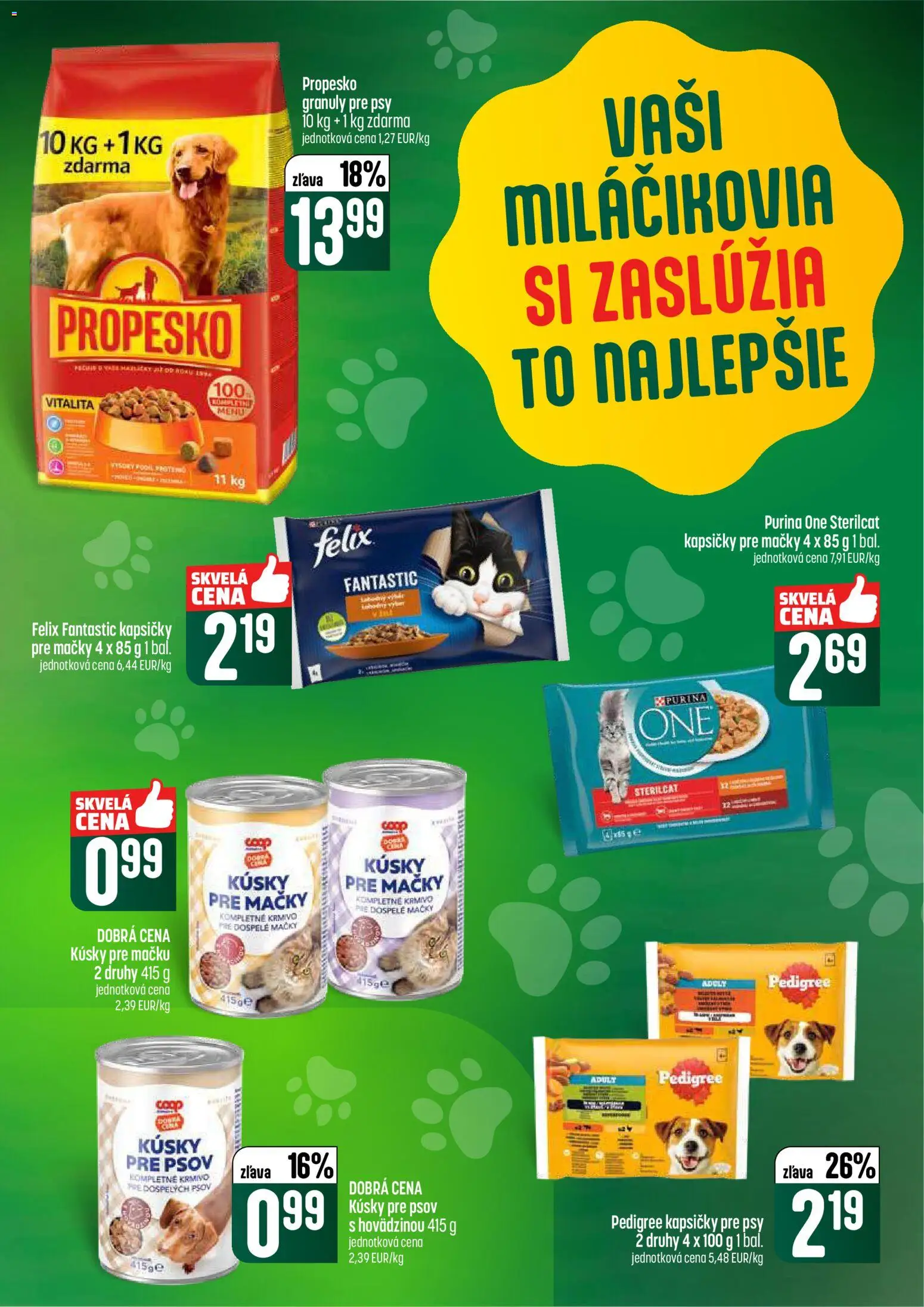 Nové COOP Jednota akcie – leták je platný od 05.03.2026 | Strana: 61 | Produkty: Felix