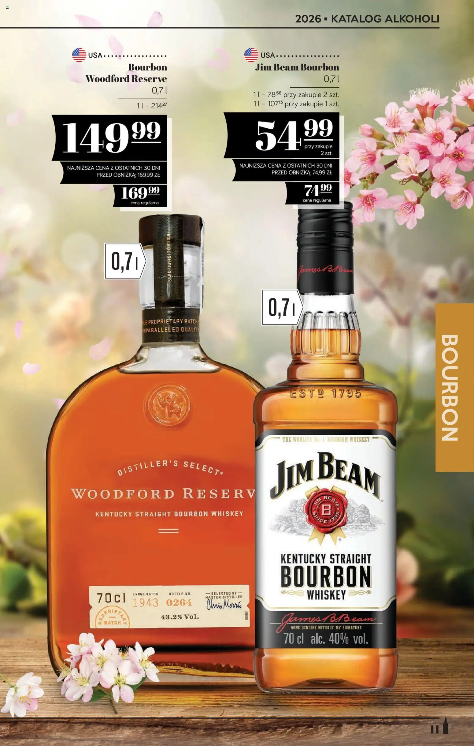 POLOmarket katalog - Alkoholi od 09.04.2026 | Strona: 11 | Produkty: Bourbon, Jim Beam