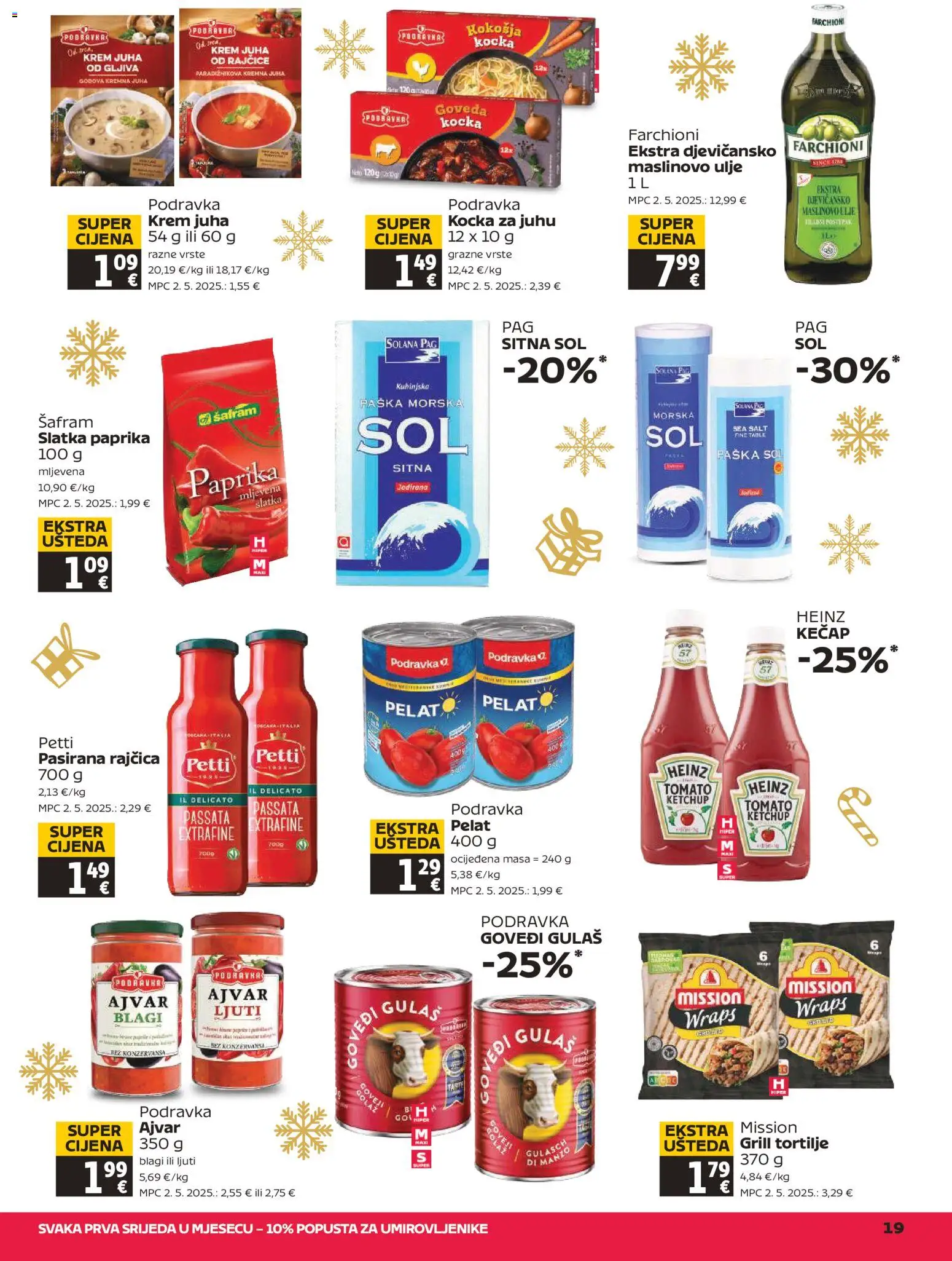 Tommy katalog | vrijedi od 29.12.2025 | Stranica: 19 | Proizvodi: Pasirana rajčica, Ulje, Maslinovo ulje, Kocka za juhu