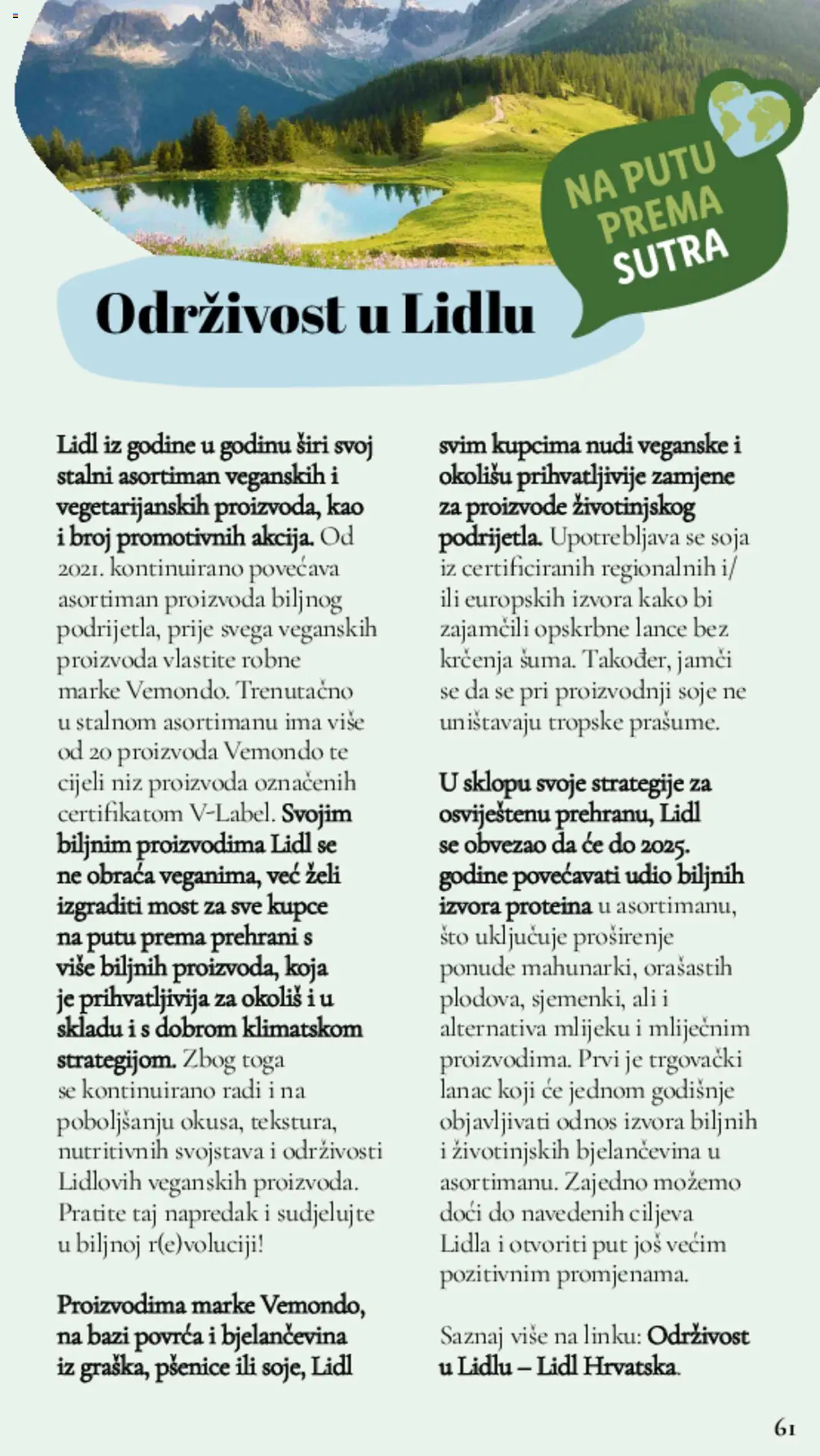 Lidl katalog | vrijedi od 11.03.2025 | Stranica: 61