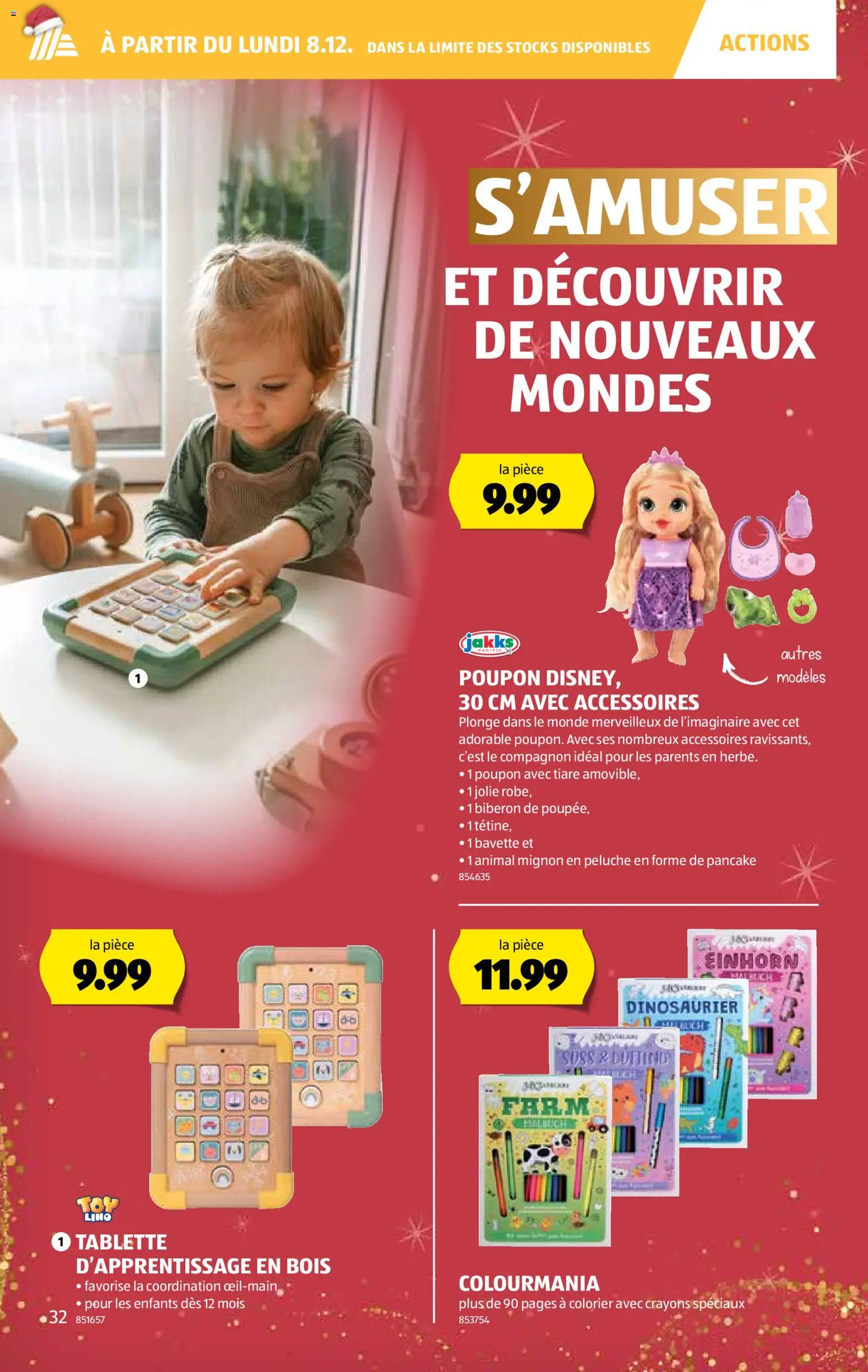 Aldi Aktionen FR – gültig ab 04.12.2025 | Seite: 33 | Produkte: Tablette