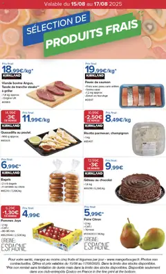 Costco - Prévisualisation de Costco Sélection de produits frais valide à partir de 15.08.2025