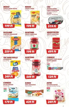 CBA akciós ujság - amely érvényes a következő dátumtól: 17.07.2025 | Oldal: 3 | Termékek: Croissant, Pizza, Paradicsom, Keksz