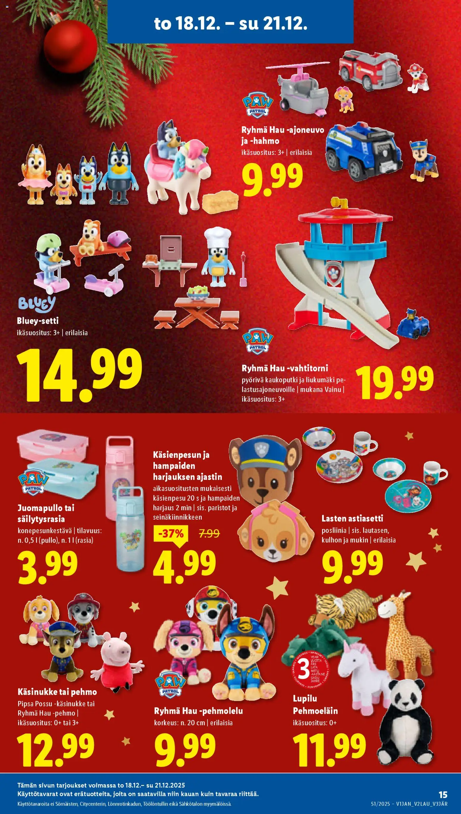 Lidl tarjoukset – voimassa 18.12.2025 alkaen | Sivu: 17 | Tuotteet: Kaukoputki, Paristot