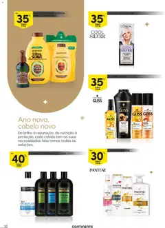 Pré-visualização Continente - Festeje o Ano em beleza válido de 09.12.2025 | Página: 16 | Produtos: Shampoo, Condicionador, Manteiga, Abacate