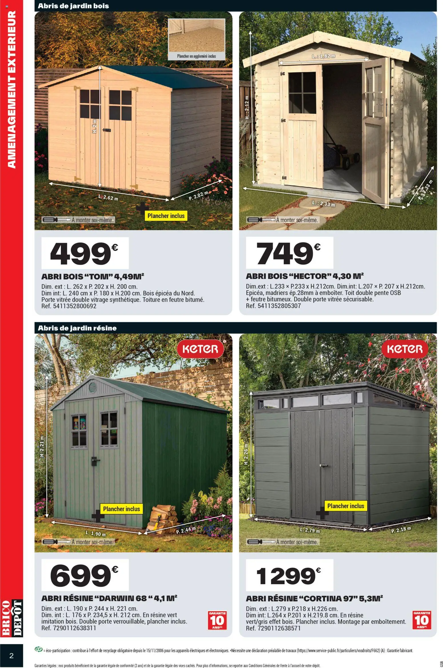 {H1} | Page: 2 | Produits: Porte