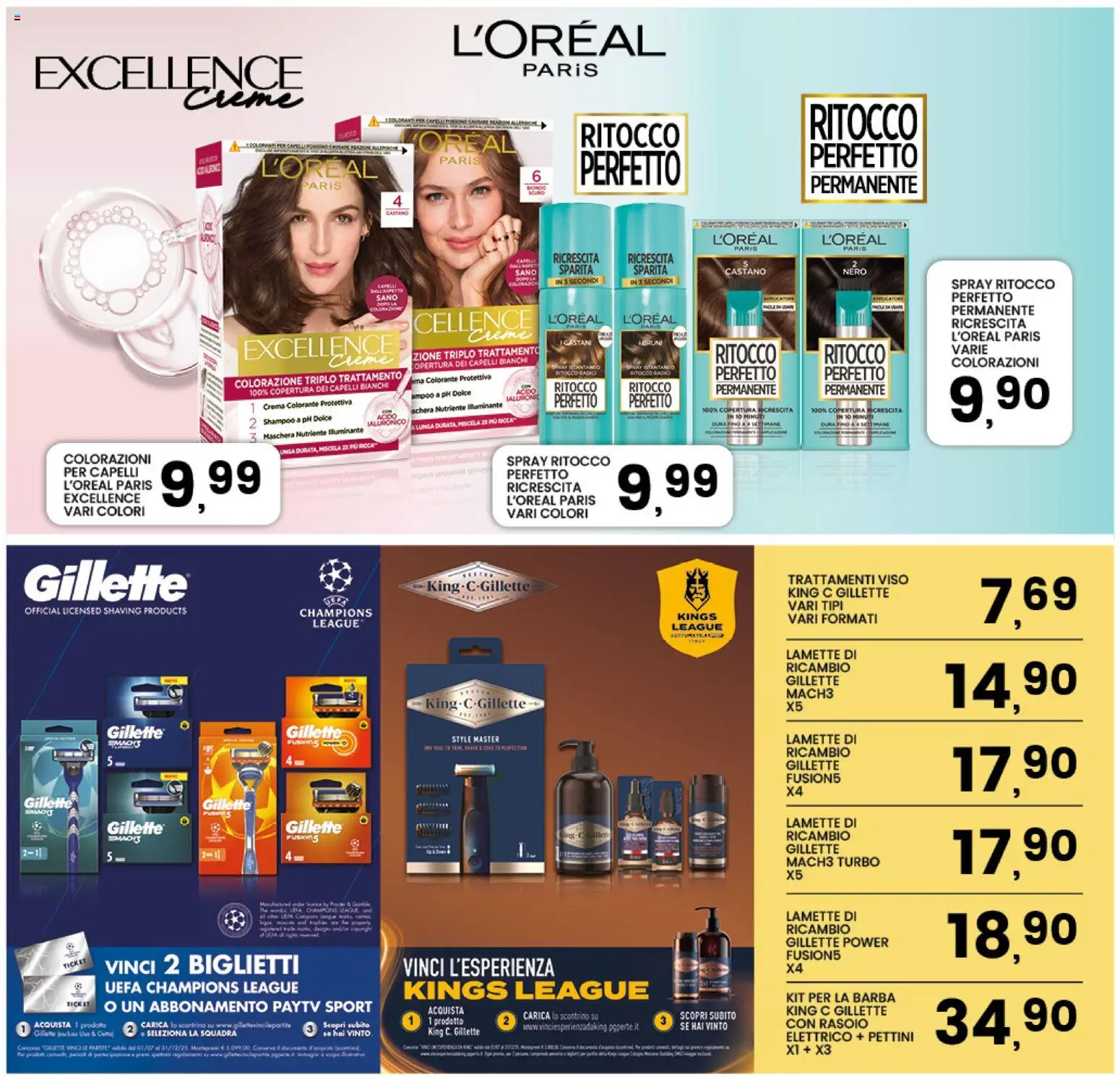 Volantino Interspar del 11.12.2025 | Pagina: 37 | Prodotti: Illuminante, Shampoo, Crema, Rasoio