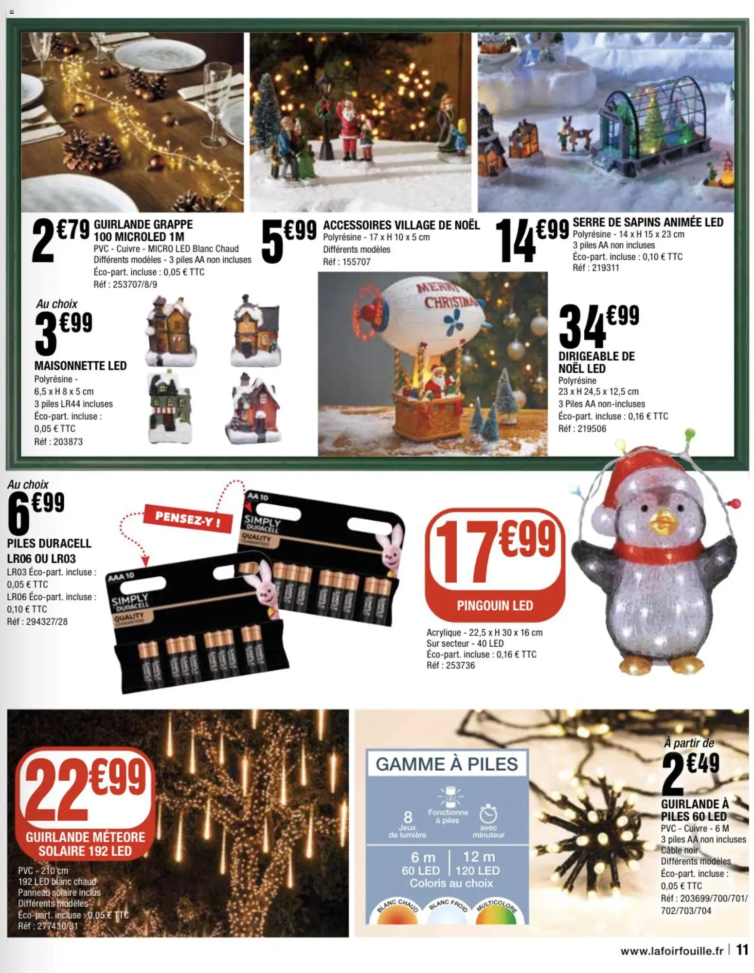 {H1} | Page: 11 | Produits: Câble, Jeux, Panneau solaire, Piles