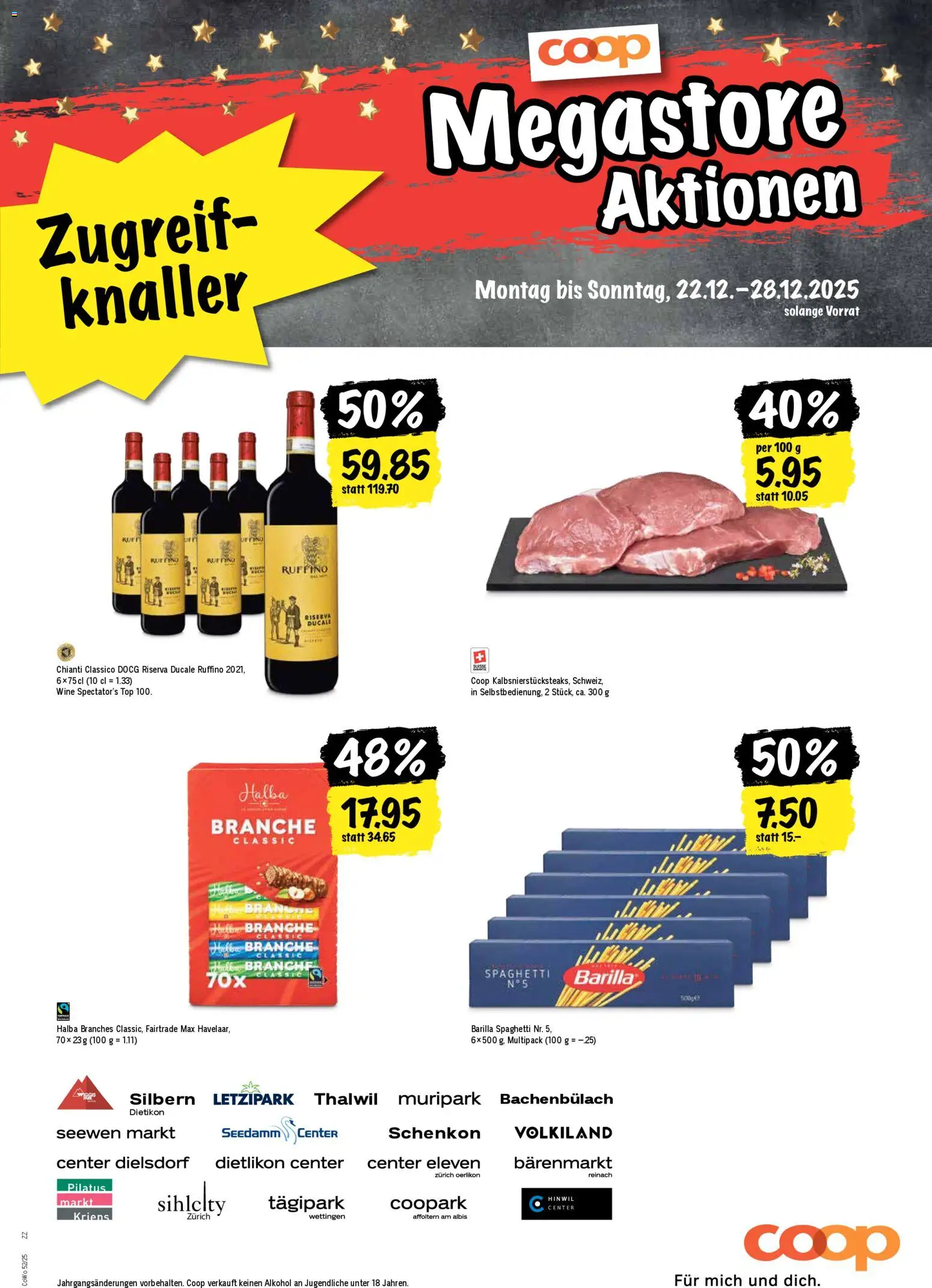 Coop Aktionen – gültig ab 22.12.2025 | Seite: 21 | Produkte: Barilla, Top