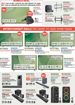 House and Home specials catalogue – valid from 19.03.2026 | Page: 11 | Products: Speaker, TV, Box, Soundbar