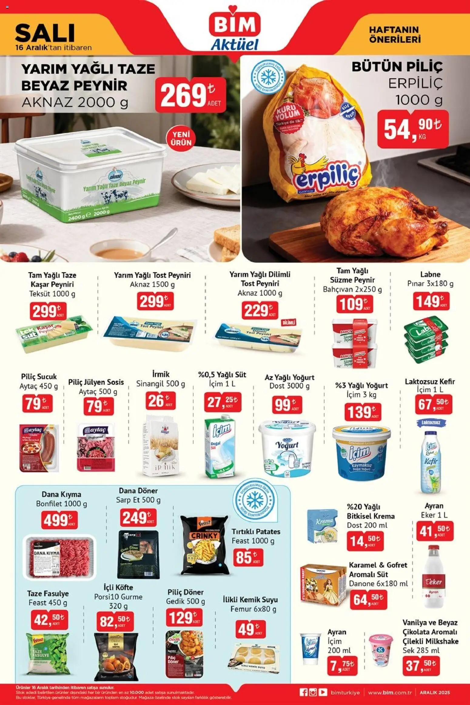 BİM Katalog - 16.12.2025 tarihinden itibaren geçerlidir | Sayfa: 1