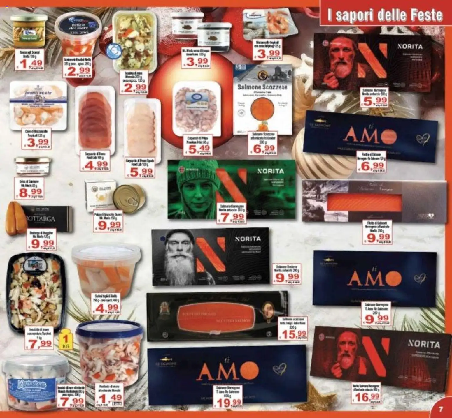 Volantino CTS del 27.12.2025 | Pagina: 7 | Prodotti: Salmone, Letto