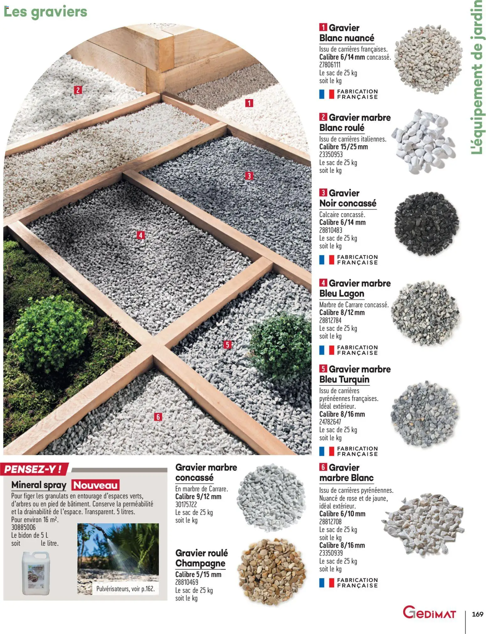 {H1} | Page: 169 | Produits: Sac, Gravier, Champagne