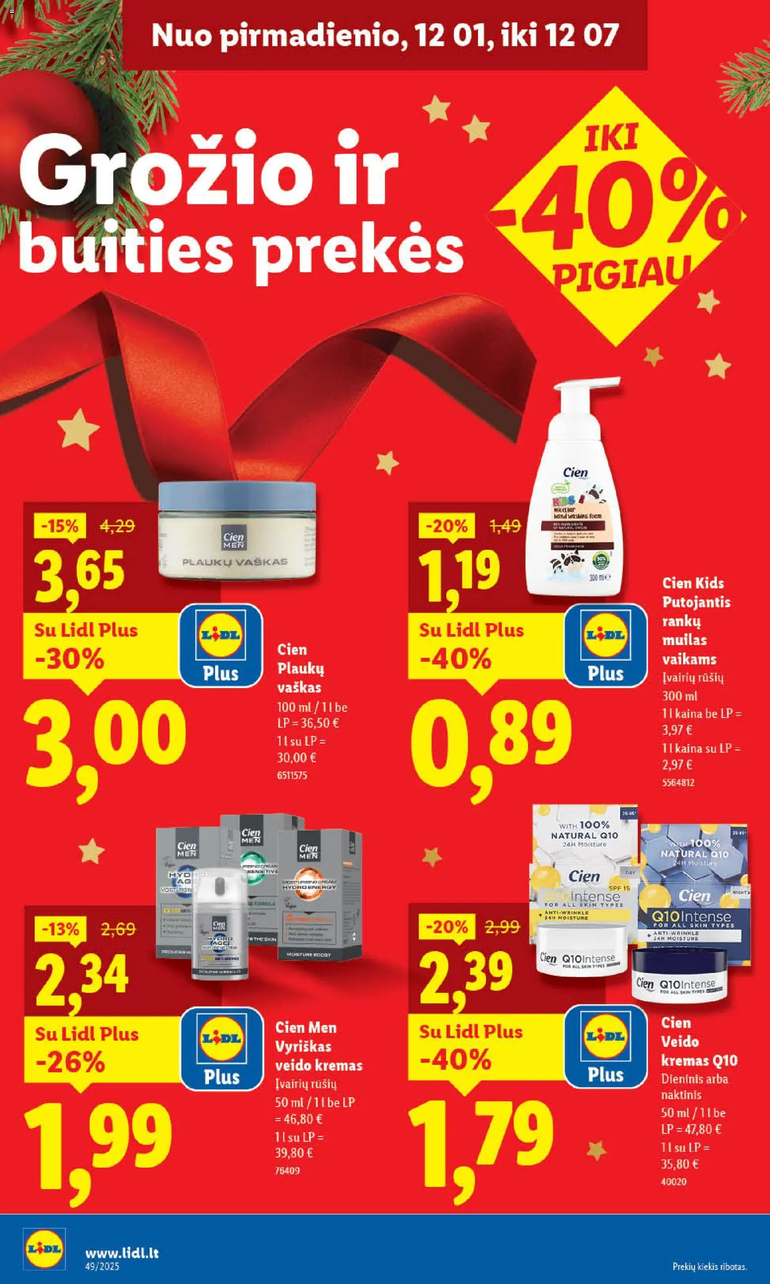 LIDL akcijos nuo 01.12.2025 | Puslapis: 42