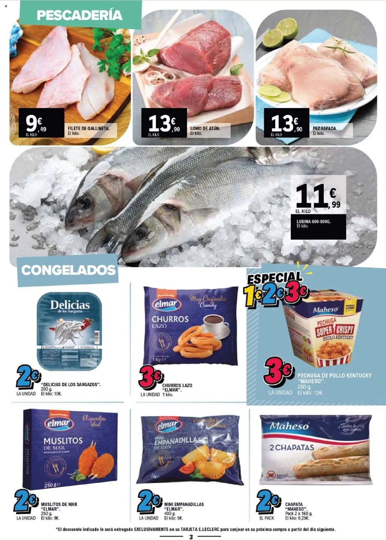 E.Leclerc folleto │ válido desde el 28.01.2026 | Página: 3 | Productos: Filete