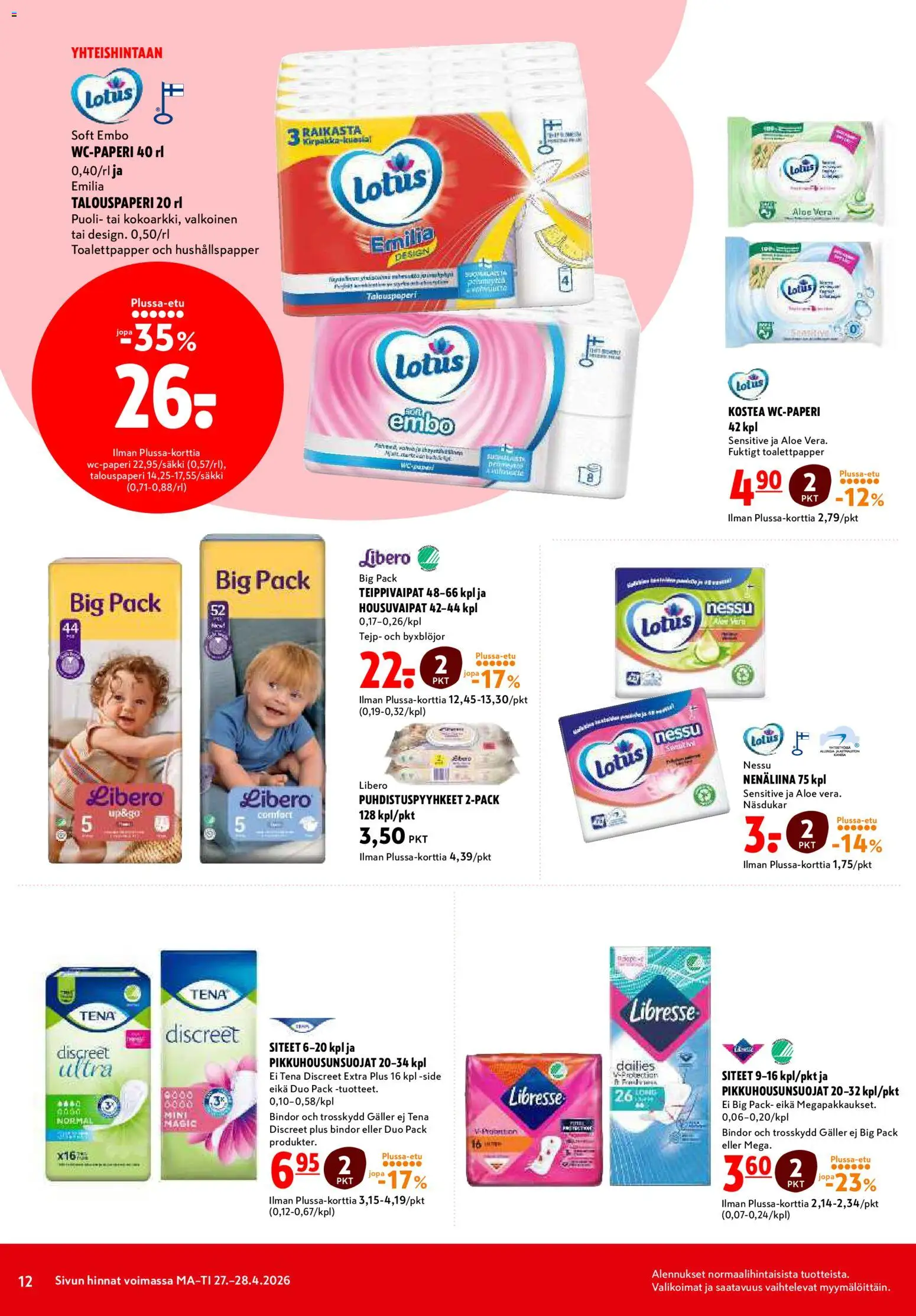 K-Citymarket tarjoukset – voimassa 27.04.2026 alkaen | Sivu: 12